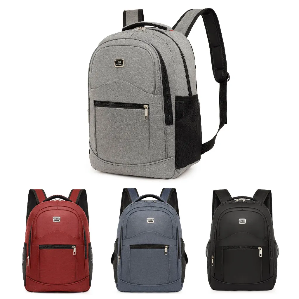 mochila de moda masculina enviar cor aleatória - Imagem 4