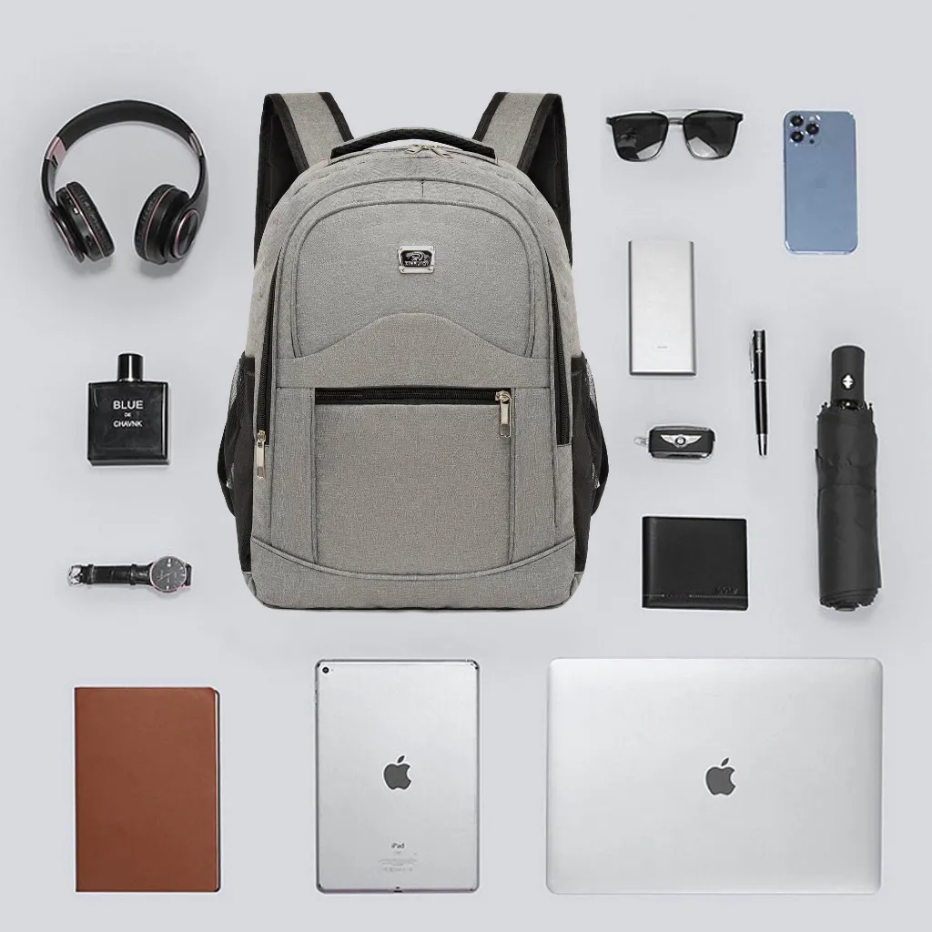 mochila de moda masculina enviar cor aleatória - Imagem 6
